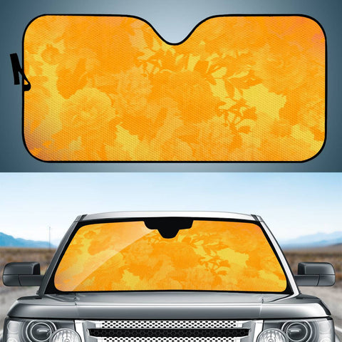 Image of Orange Auto Sun Shades