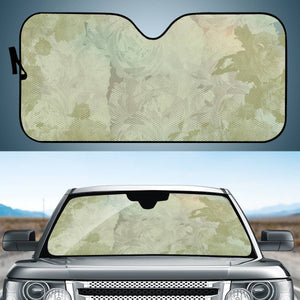 Green Auto Sun Shades