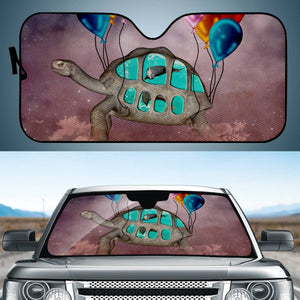 Funny Turtle Auto Sun Shades