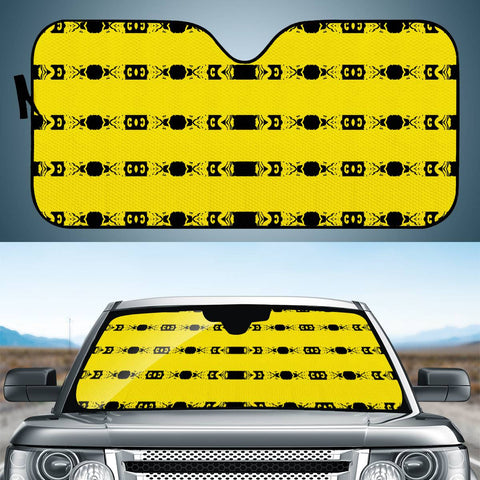 Image of Yellow Auto Sun Shades