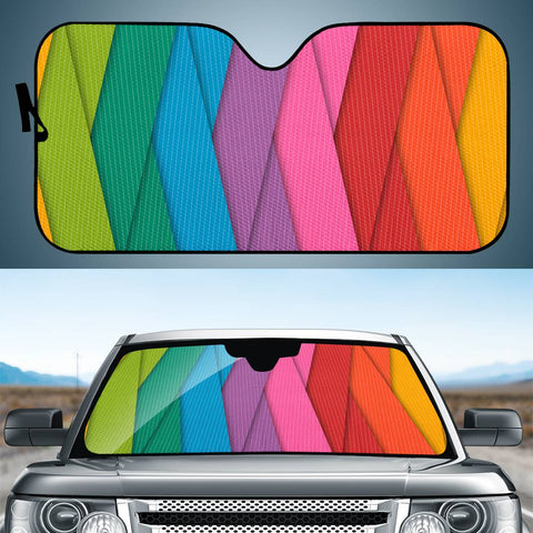 Image of Rainbow Slice Auto Sun Shades