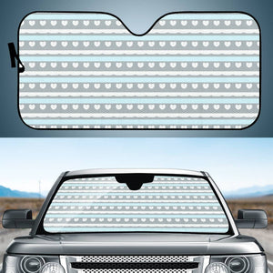 Blue Auto Sun Shades