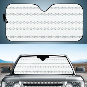 White Auto Sun Shades