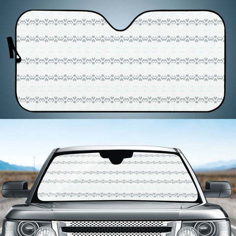 Image of White Auto Sun Shades