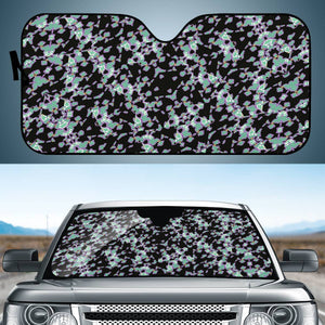 Intricate Modern Abstract Ornate Pattern Auto Sun Shades