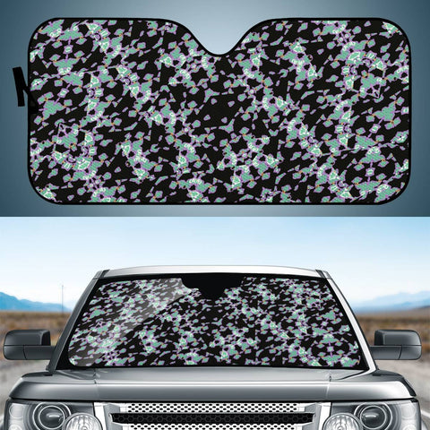 Image of Intricate Modern Abstract Ornate Pattern Auto Sun Shades