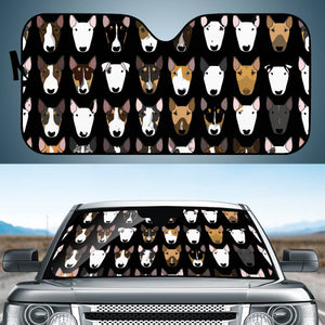 Bully Mix On Black Auto Sun Shades