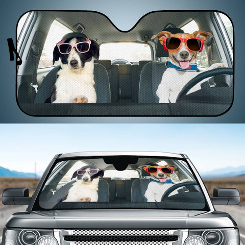 Image of Animals Driving Auto Sun Shades