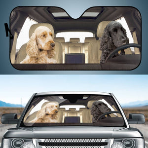 Animals Driving Auto Sun Shades