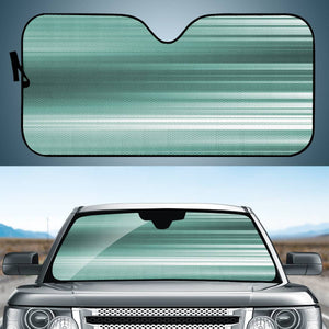 Tech Abstract Print Auto Sun Shades