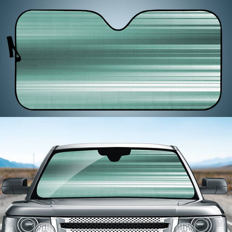 Image of Tech Abstract Print Auto Sun Shades