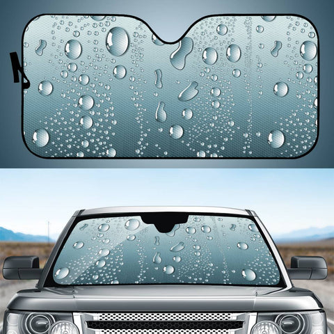 Image of Water Drops Auto Sun Shades