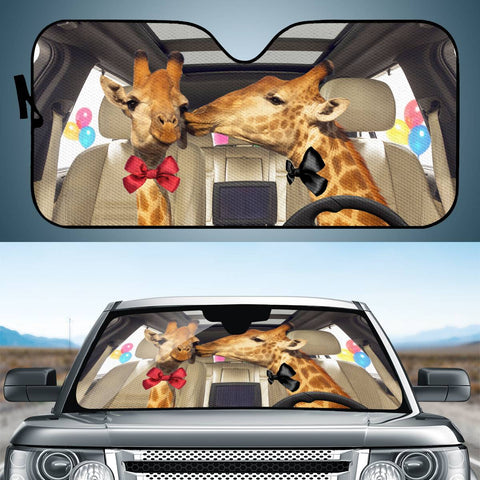 Image of Giraffe Auto Sun Shades