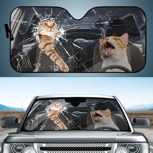 Cat Auto Sun Shades