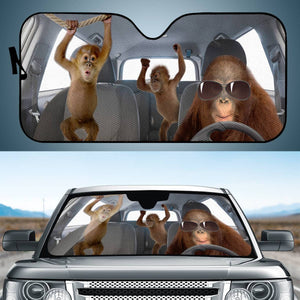 Monkey Auto Sun Shades