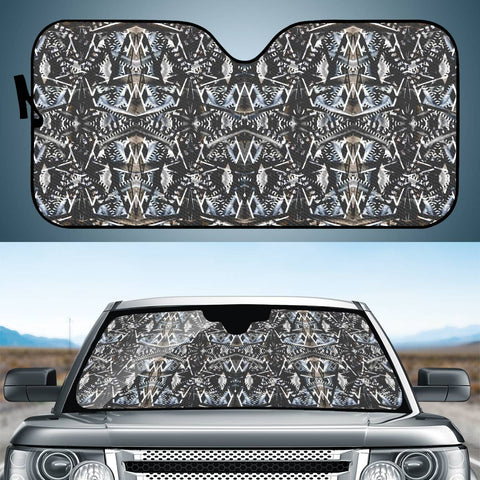 Image of Modern Tribal Geometric Print Auto Sun Shades