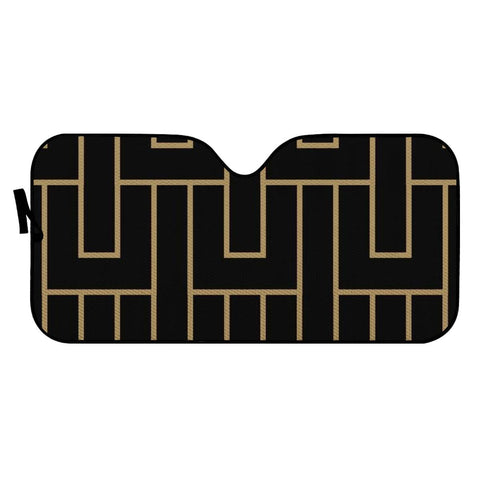 Image of Gold Maze Auto Sun Shades