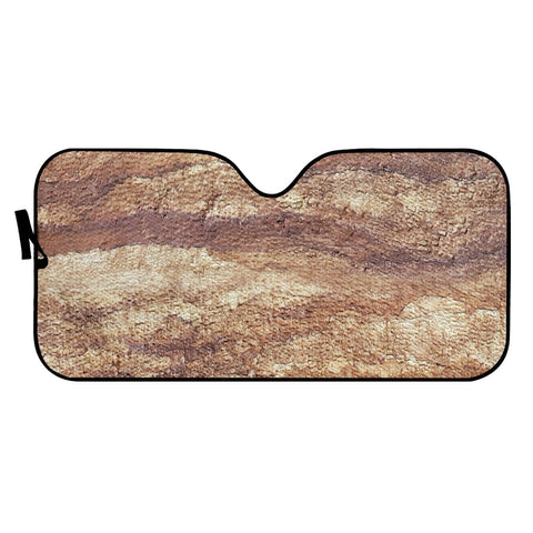 Image of Grunge Surface Abstract Print Auto Sun Shades