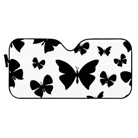 Image of Black Butterfly Auto Sun Shades