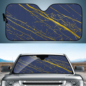 Golden Blue Depths Auto Sun Shades