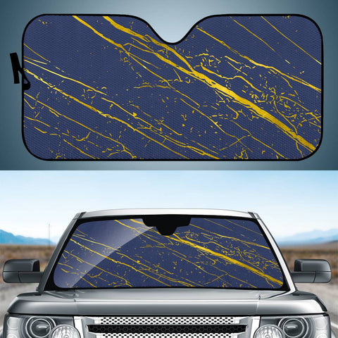 Image of Golden Blue Depths Auto Sun Shades