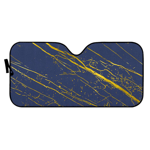 Image of Golden Blue Depths Auto Sun Shades