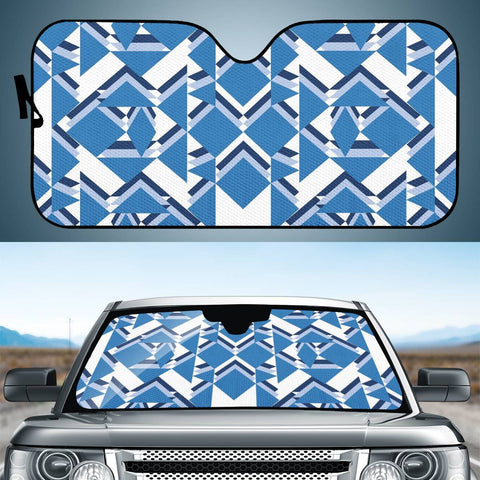 Image of Blue Electric Auto Sun Shades