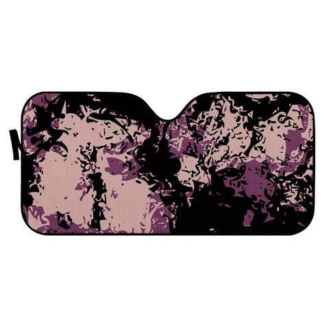 Image of Rose Tan & Magenta Purple Auto Sun Shades