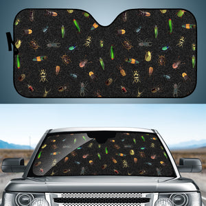 Different Real Bugs Pattern Auto Sun Shades