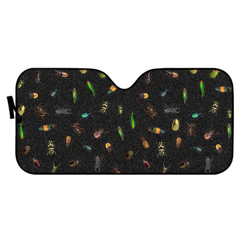 Image of Different Real Bugs Pattern Auto Sun Shades