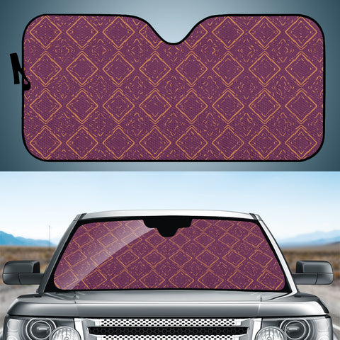 Image of Magenta Purple & Amberglow Auto Sun Shades