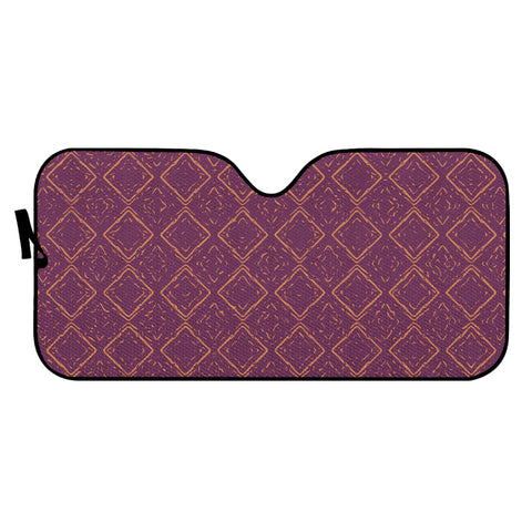 Image of Magenta Purple & Amberglow Auto Sun Shades