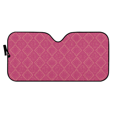 Image of Raspberry Sorbet & Burnt Coral Auto Sun Shades