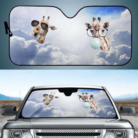 Image of Giraffe Auto Sun Shades