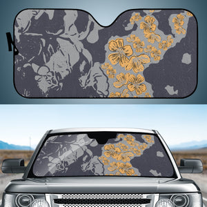 Marigold Flowers Auto Sun Shades