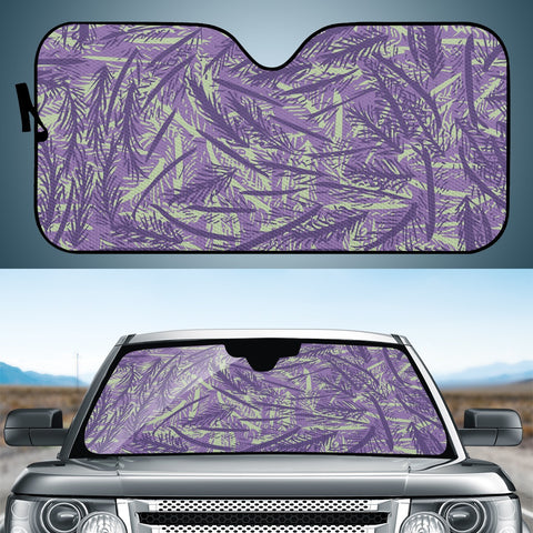 Image of Purple Rose, Foam Green & Gentian Violet Auto Sun Shades