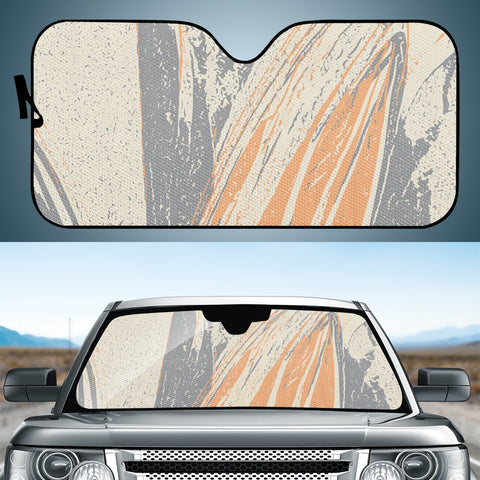 Image of Ultimate Gray, Apricot Nectar & Baby'S Breath Auto Sun Shades