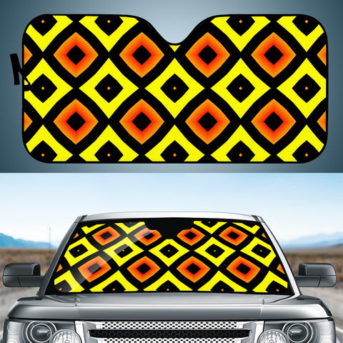 Image of Orange -Yellow Surprise Auto Sun Shades