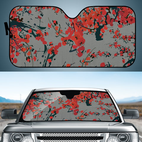 Image of Sakura Flowers Auto Sun Shades