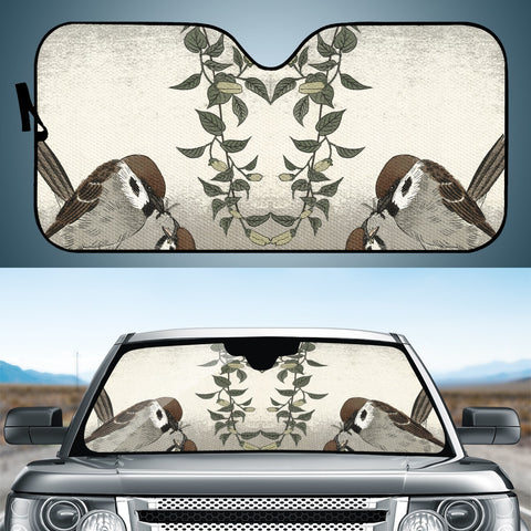 Image of Cute Birds Auto Sun Shades