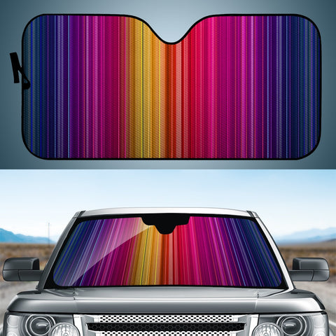 Image of Color Splice Auto Sun Shades