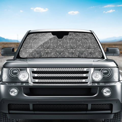 Image of Modern Fancy Nature Collage Pattern Auto Sun Shades