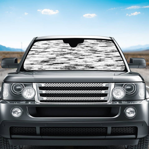 Image of Texture Noir/Gris Auto Sun Shades