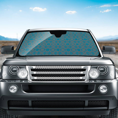 Image of Blue Auto Sun Shades