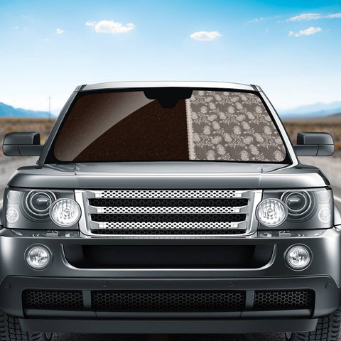 Image of Brown Elegance Auto Sun Shades