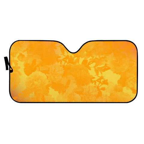 Image of Orange Auto Sun Shades