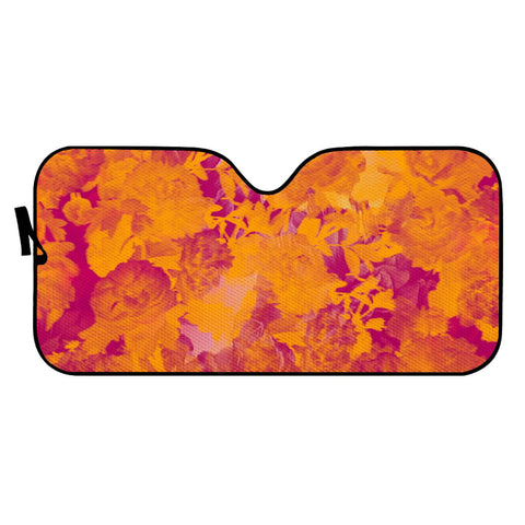 Image of Orange Auto Sun Shades