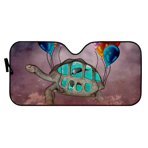 Image of Funny Turtle Auto Sun Shades