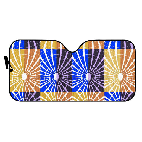 Image of Blue Gold Shine Auto Sun Shades