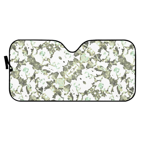 Image of Modern Abstract Intricate Print Pattern Auto Sun Shades